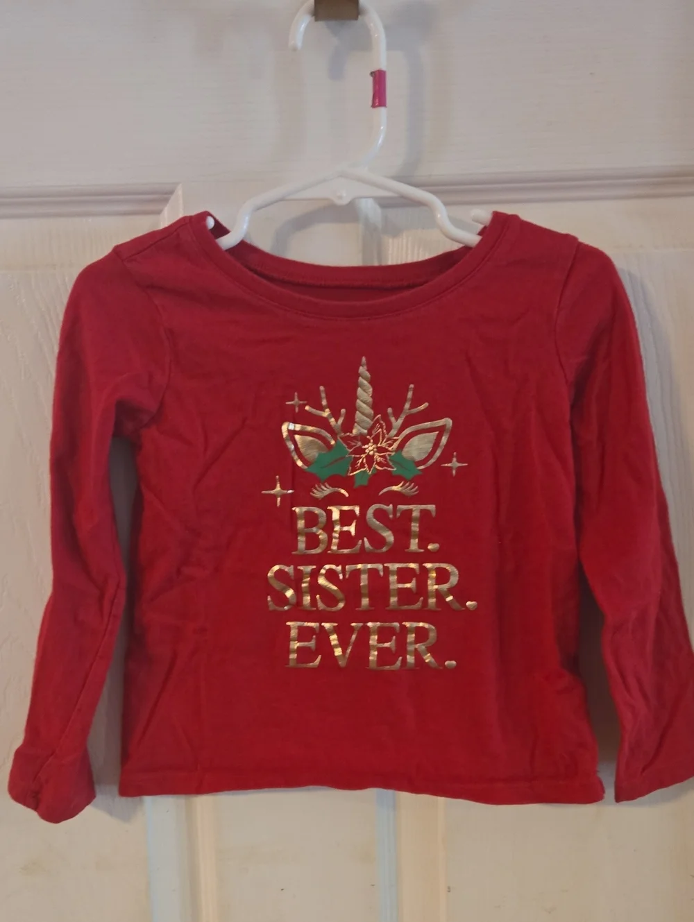 The Childrens Place Best Sister Ever Long-Sleeve Kids Top